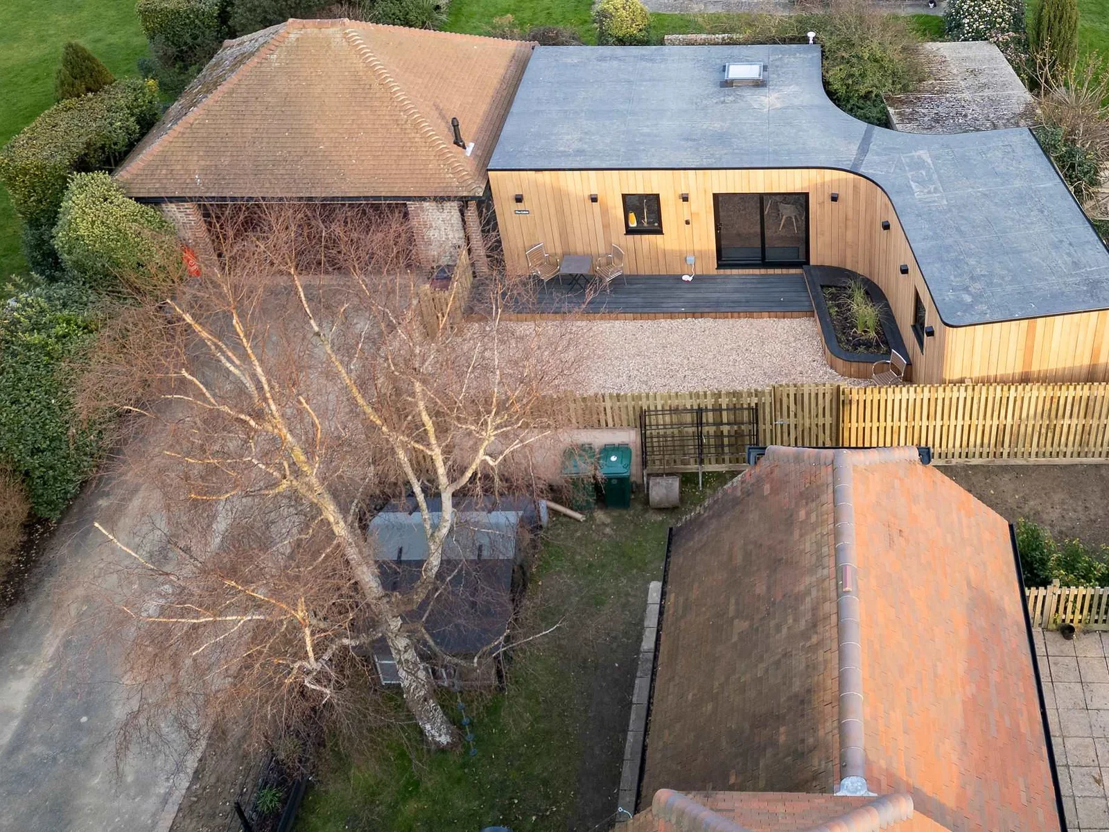 Enjoy the peaceful countryside surroundings from your own private decking!