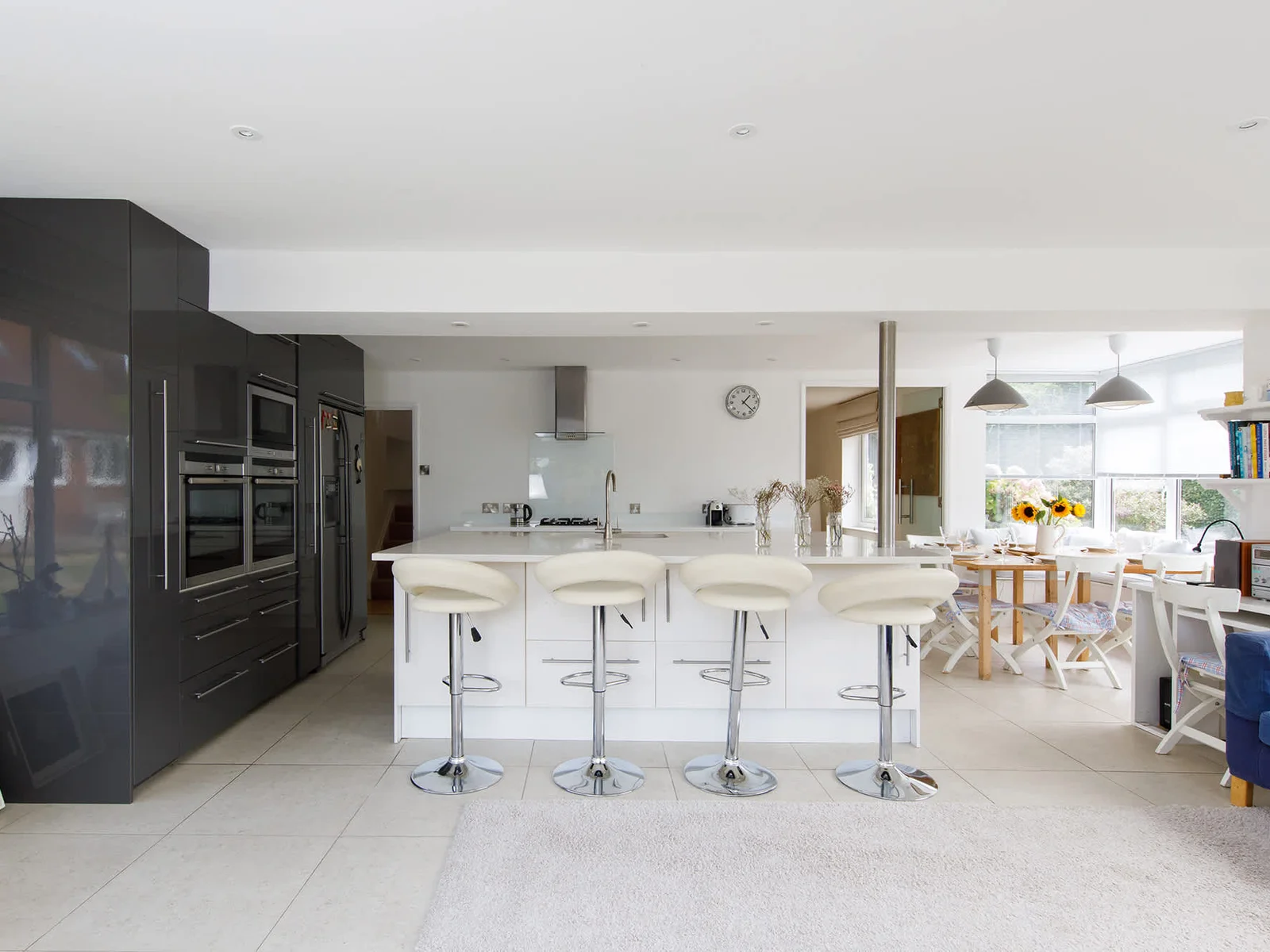 Enjoy open plan living, with space for all the family.