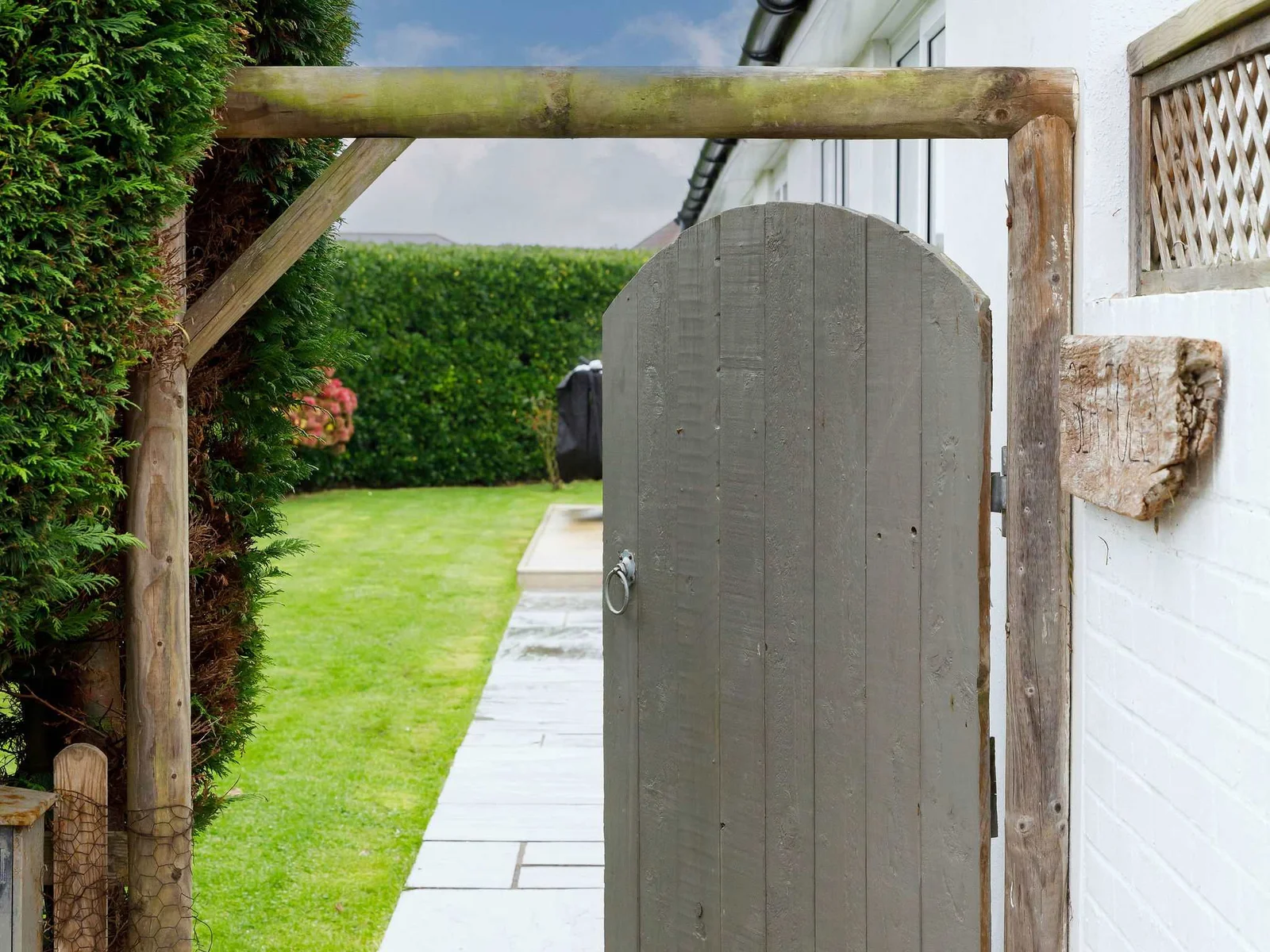 The garden is a fantastic space that the whole family will love.