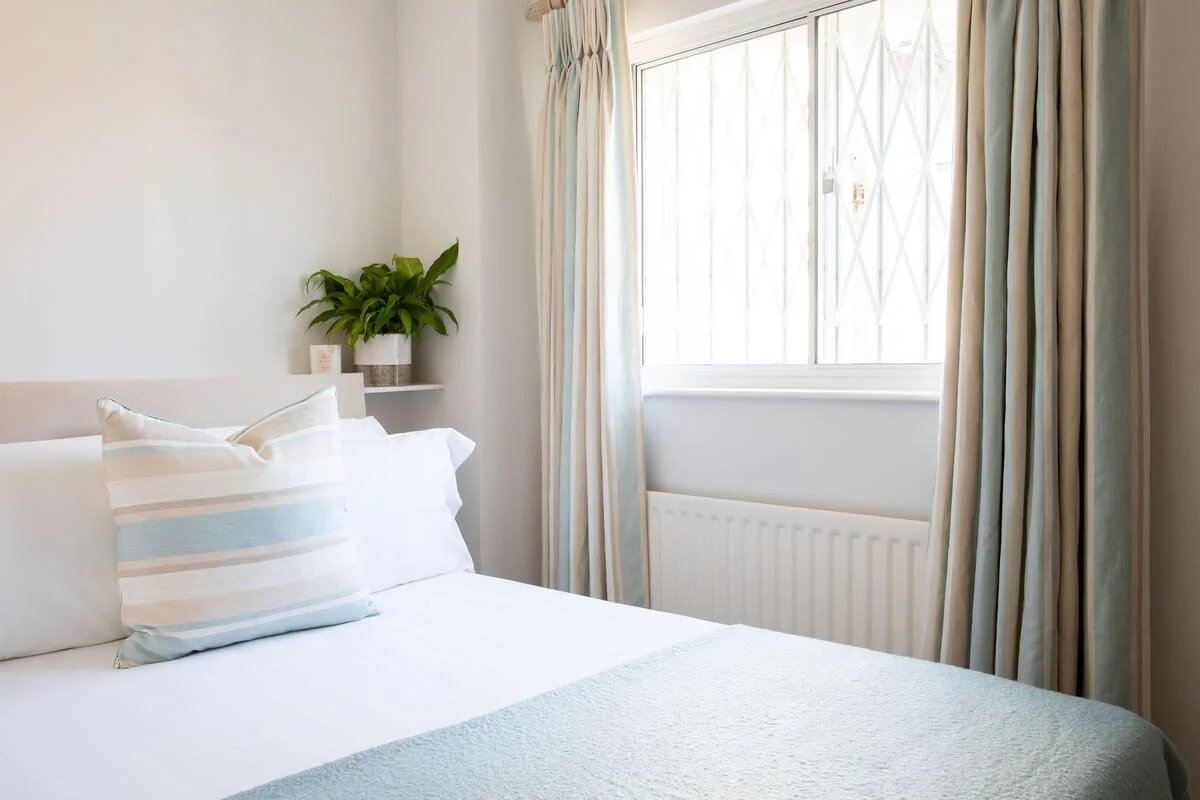 Although the house is central, the location is quiet, promising a good night's sleep.