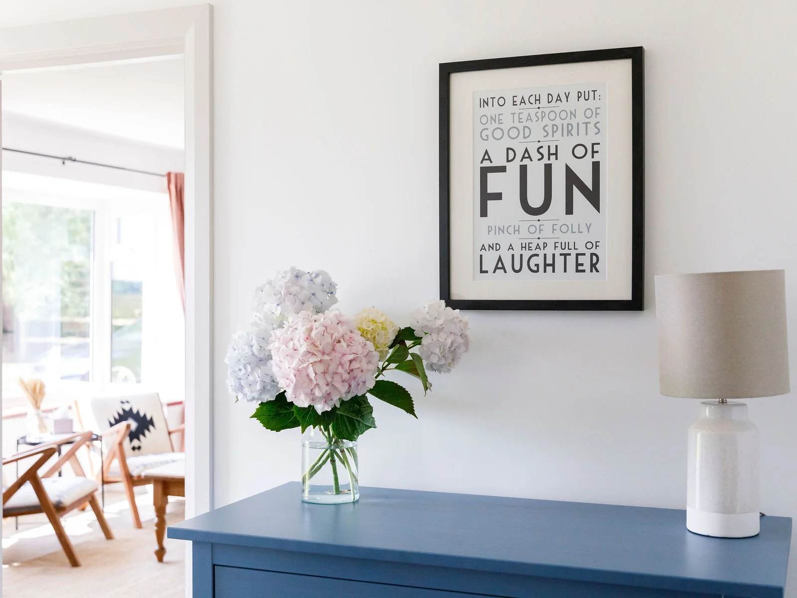 You'll feel at home as soon as you arrive at the cottage.