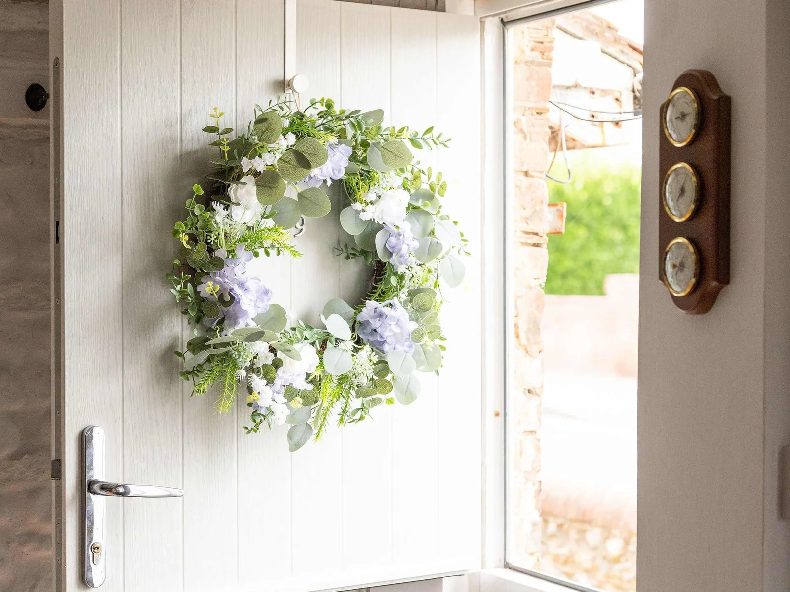 Step inside through the charming stable door.
