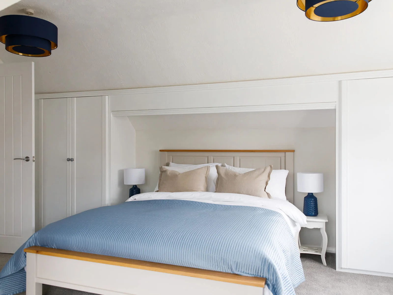 All beds are ready and made for you upon arrival.