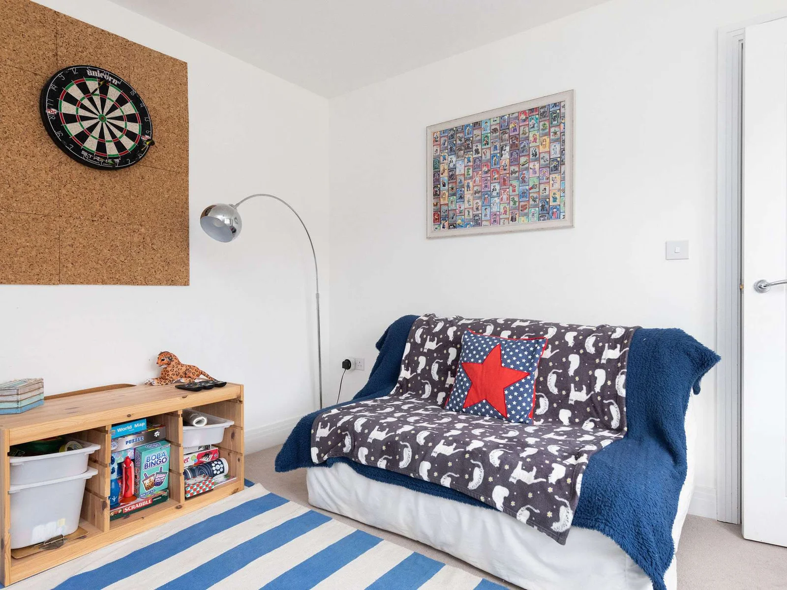 The family games room. A fun space for kids and teens to relax and play.