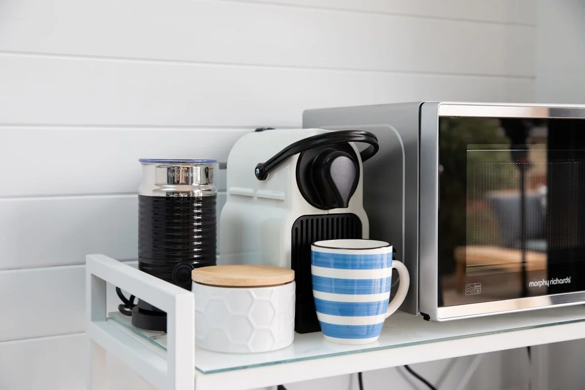 Nespresso coffee machine for those coffee lovers.