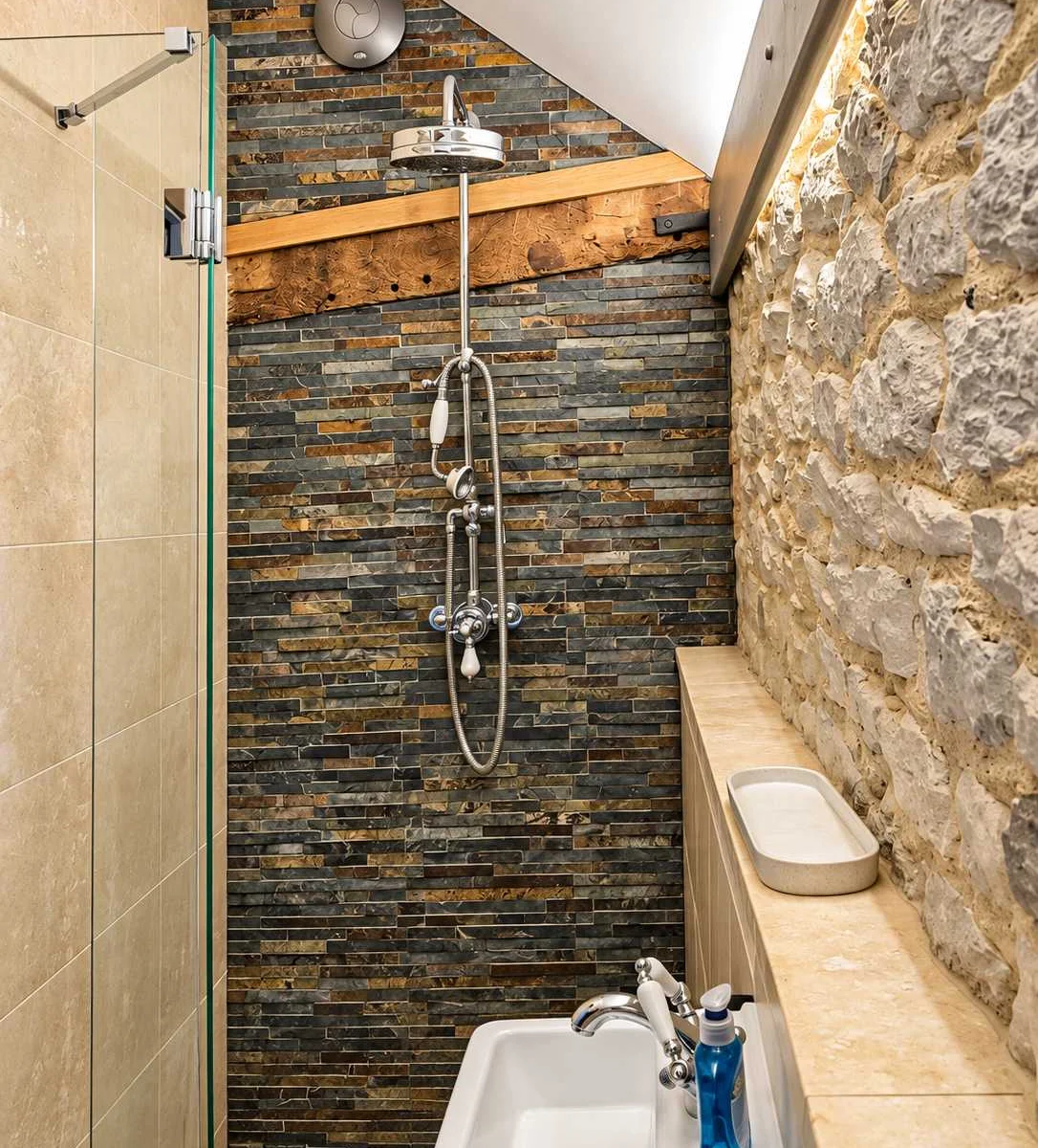 Start the day with a rainfall shower