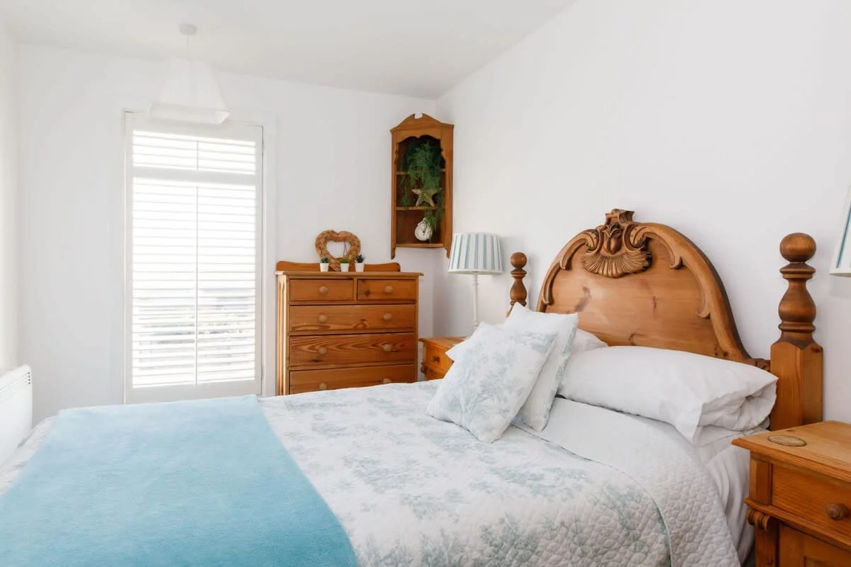The master bedroom guarantees a great night's sleep.