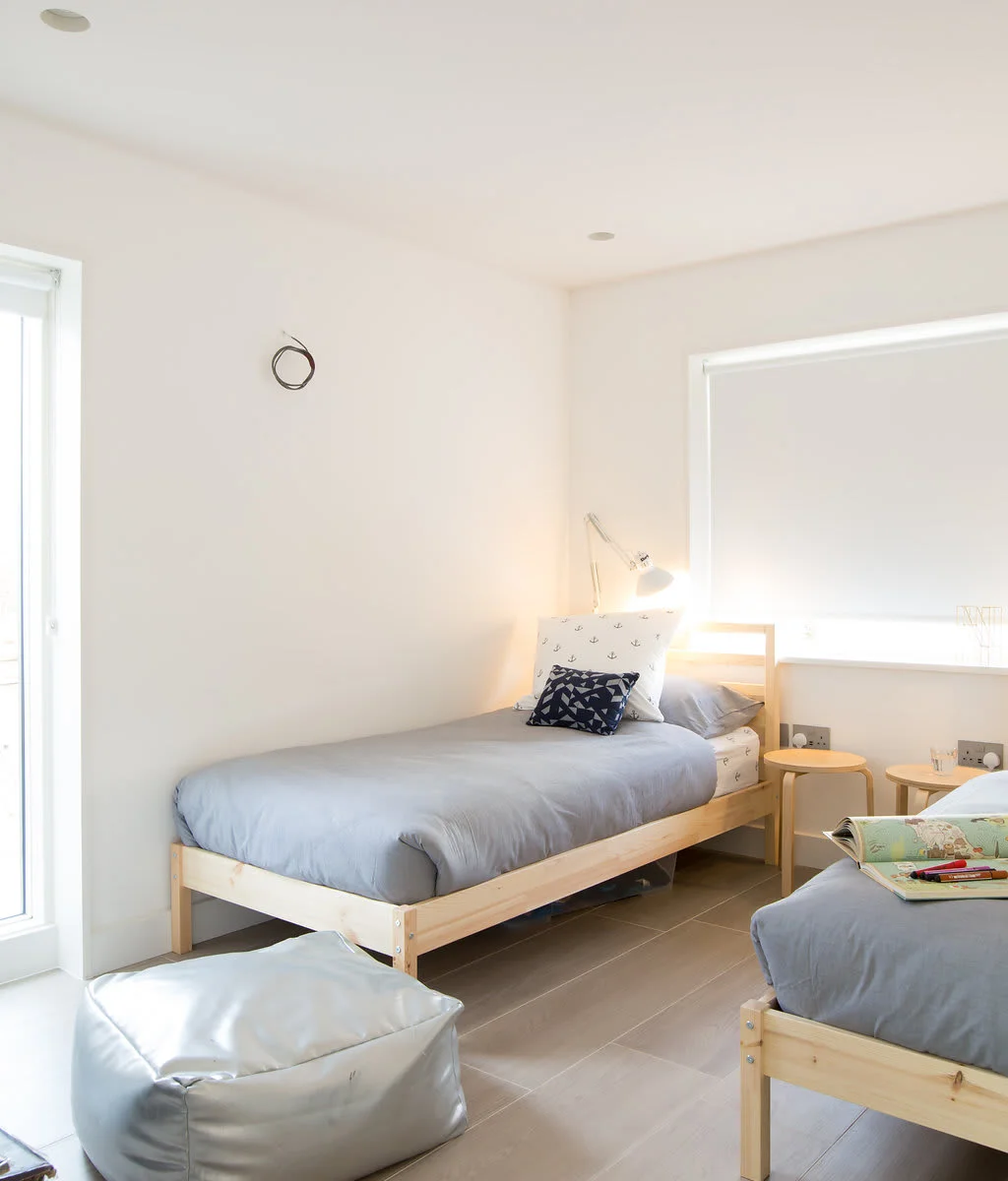 The ground floor twin room is perfect for siblings.