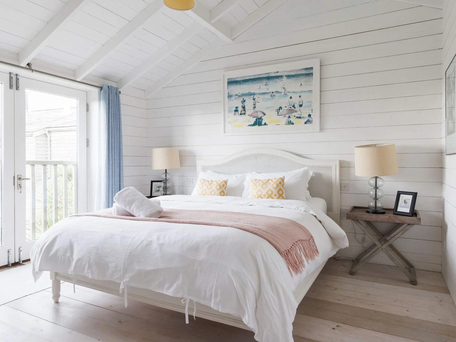 Charming master bedroom with a touch of rustic decor, offering a peaceful retreat for restful nights