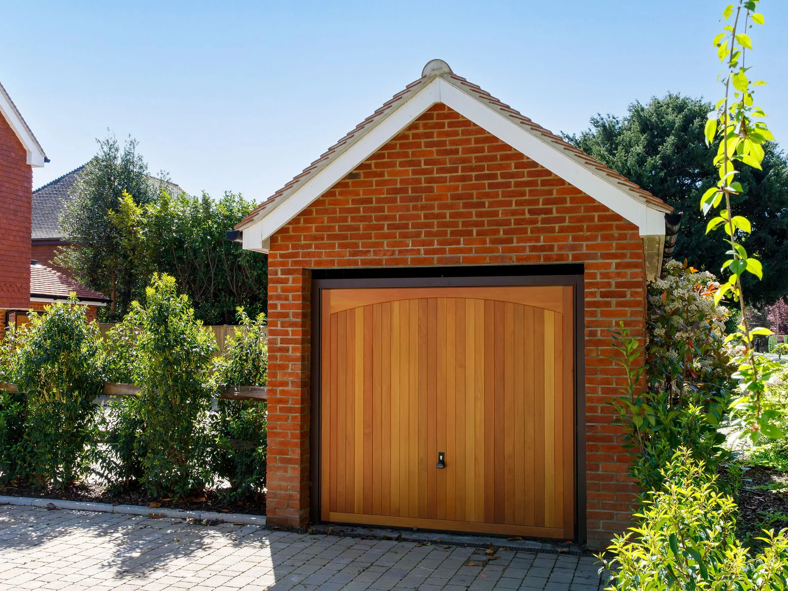 Travelling in a classic/sports car? Securely park it in the lockable garage.
