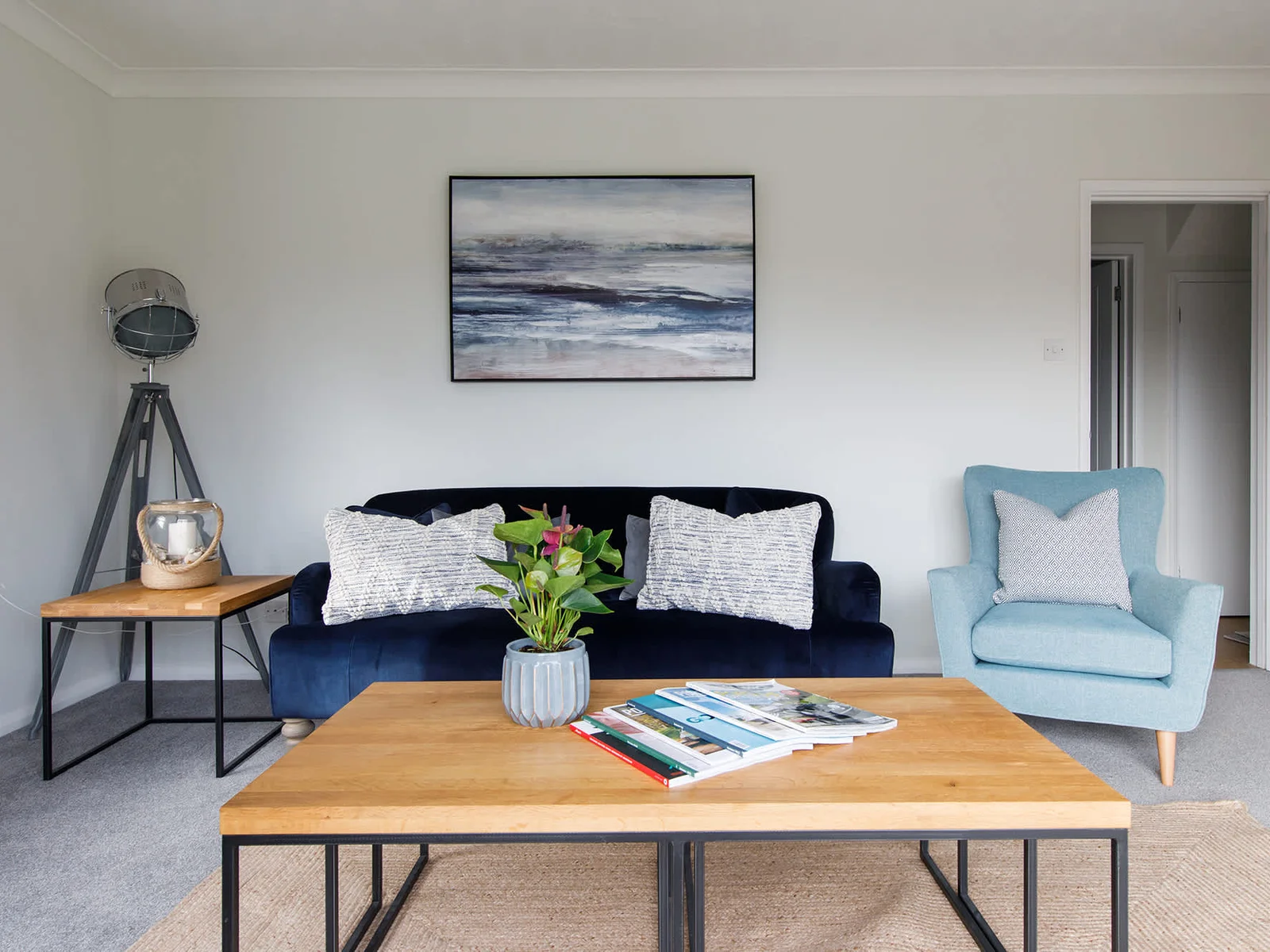 Simply sink into the comfy sofas and put your feet up with a good book.