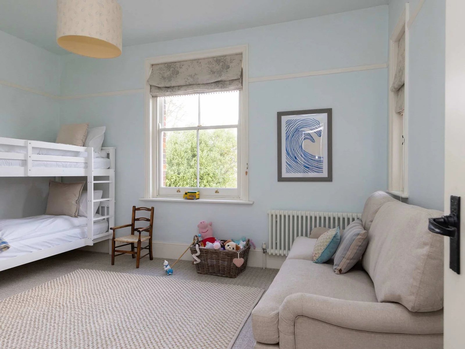 Spacious family room designed for comfortable group stays.