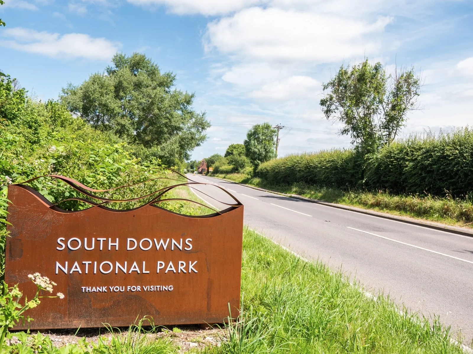 The South Downs National Park is home to miles of countryside, walking trails and wildlife.