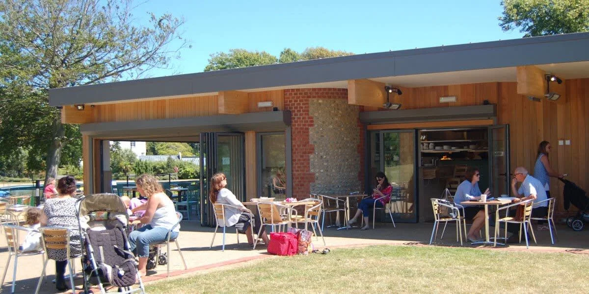 Hotham Park cafe is really lovely and the cakes are immense