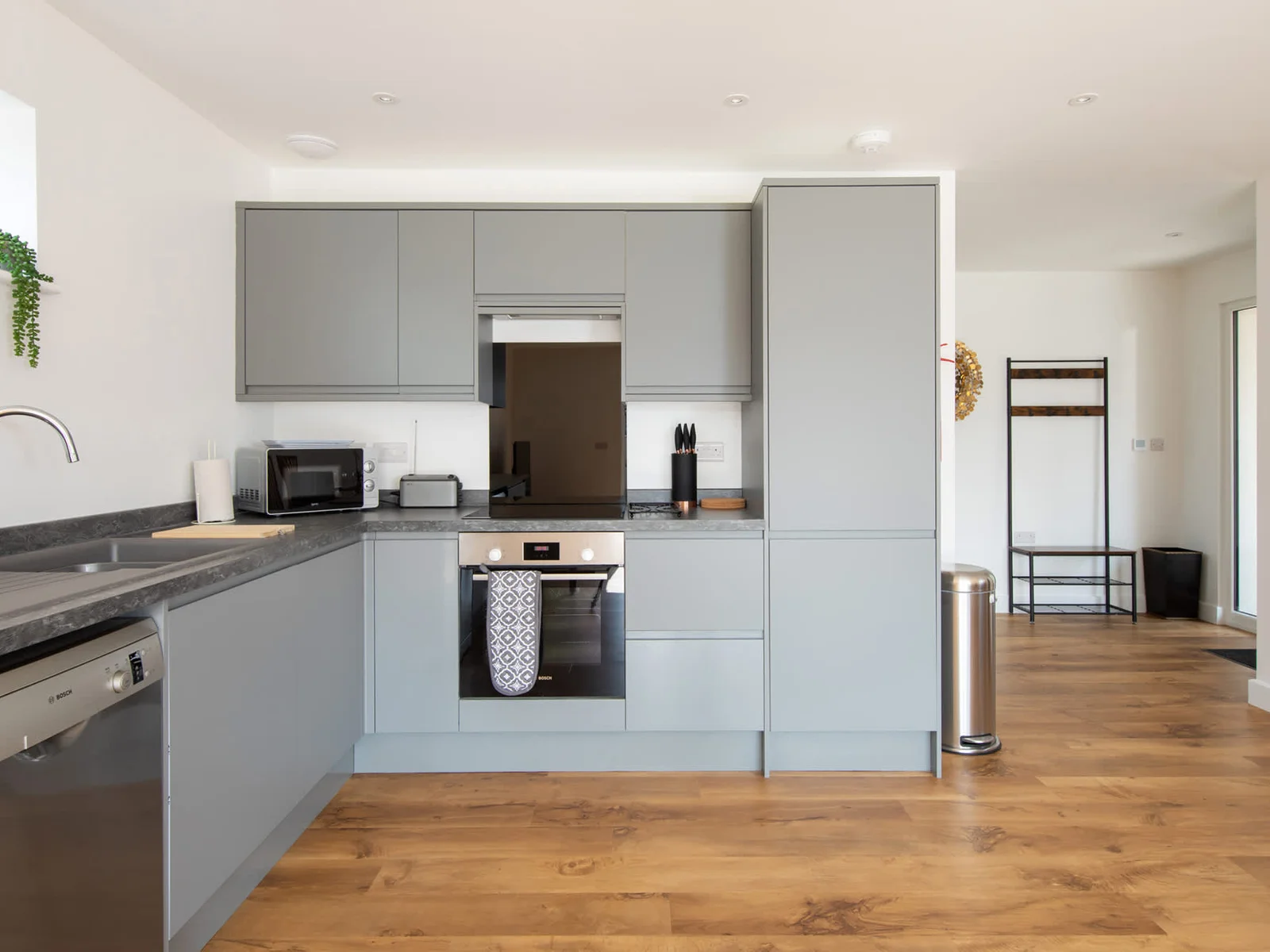 Scandinavian design enriched by numerous modern appliances