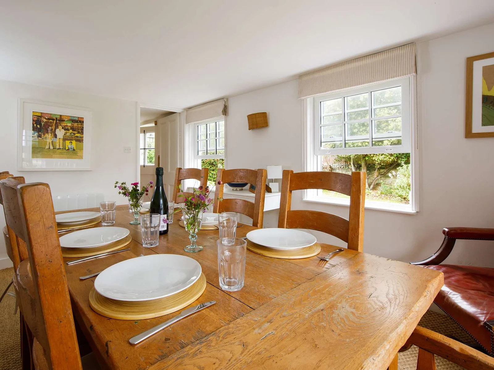 Set the table to enjoy some tasty homemade delicacies