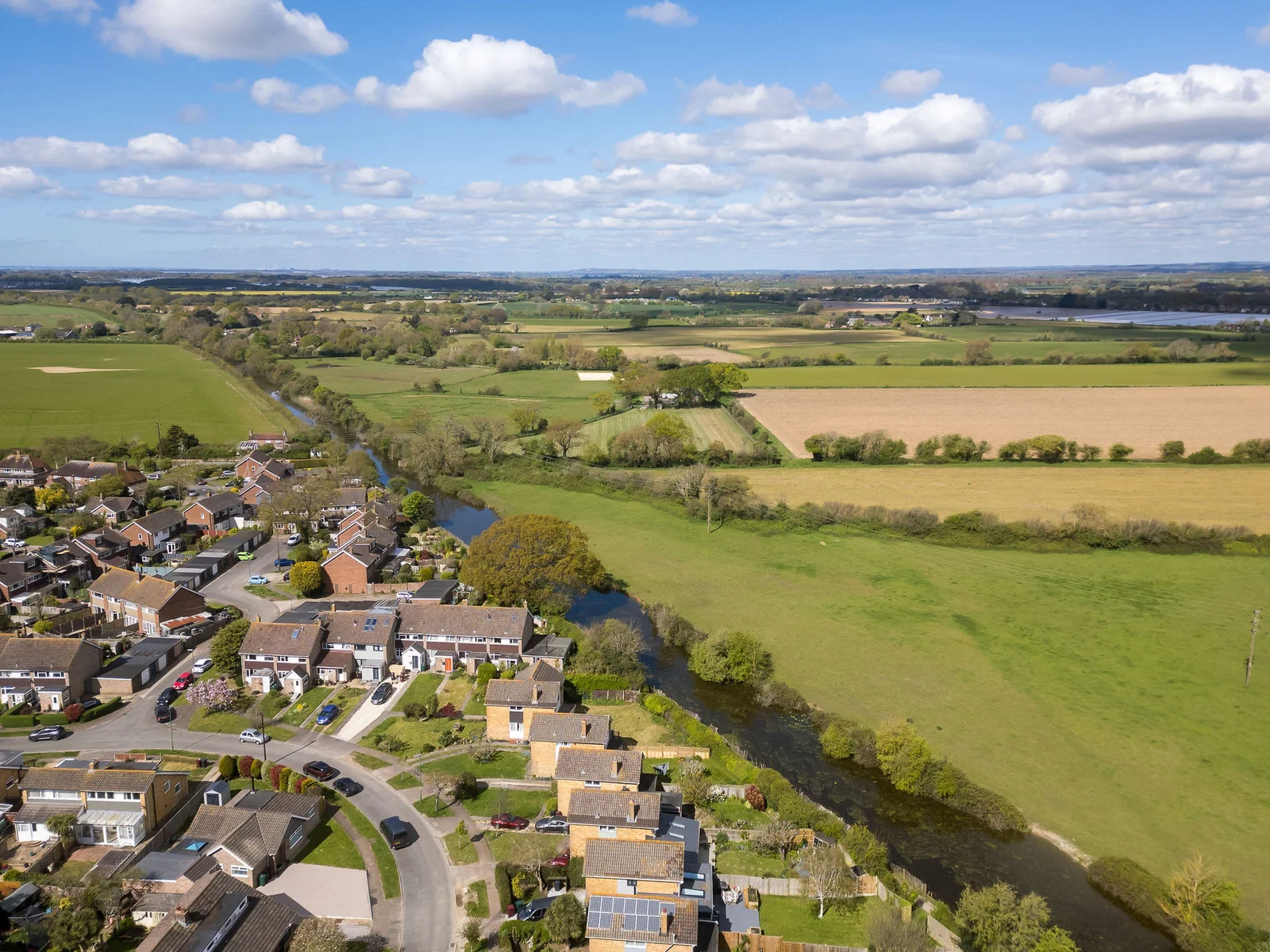 The home is set along Chichester's canal. Walk to the cathedral city in less than 15 minutes.