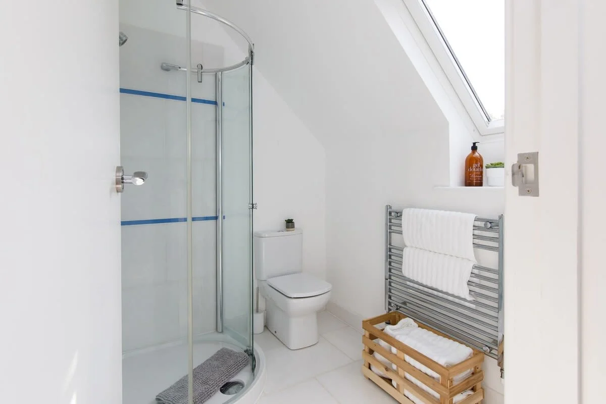 Three of the five bedrooms have ensuites.