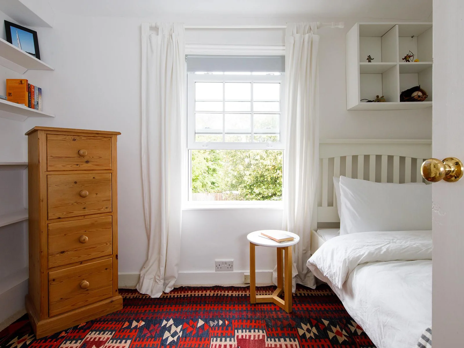 Beautifully decorated bedroom