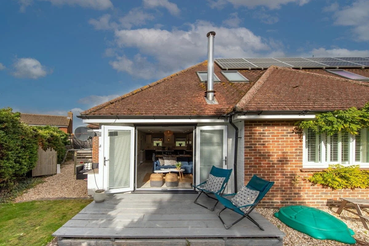 Fling open the double doors to experience true inside out living