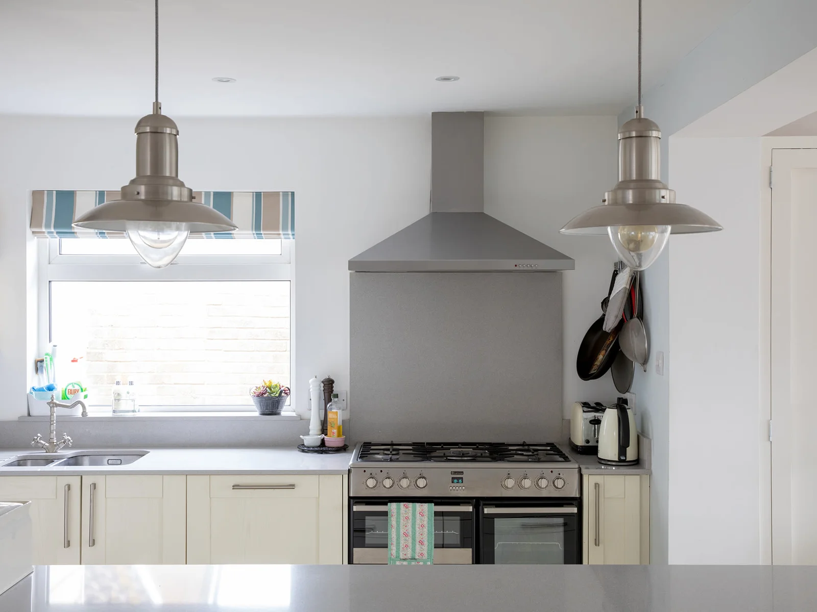 State-of-the-art cooking appliances wait for you in the fully-equipped kitchen.