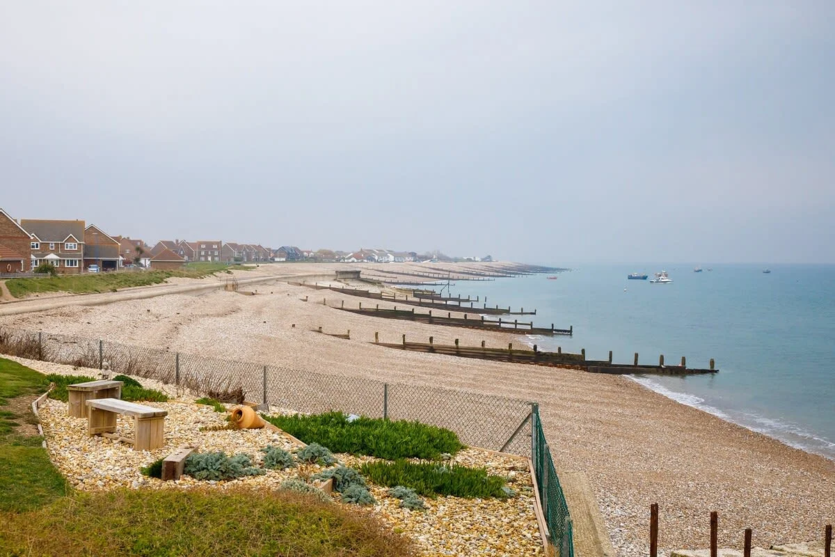 Selsey beach.