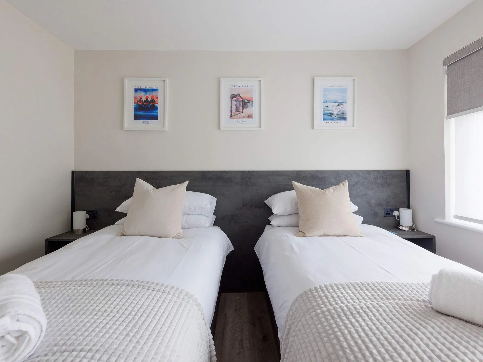 Expect comfy cushions, pillows and bed throws for a cosy night's rest.