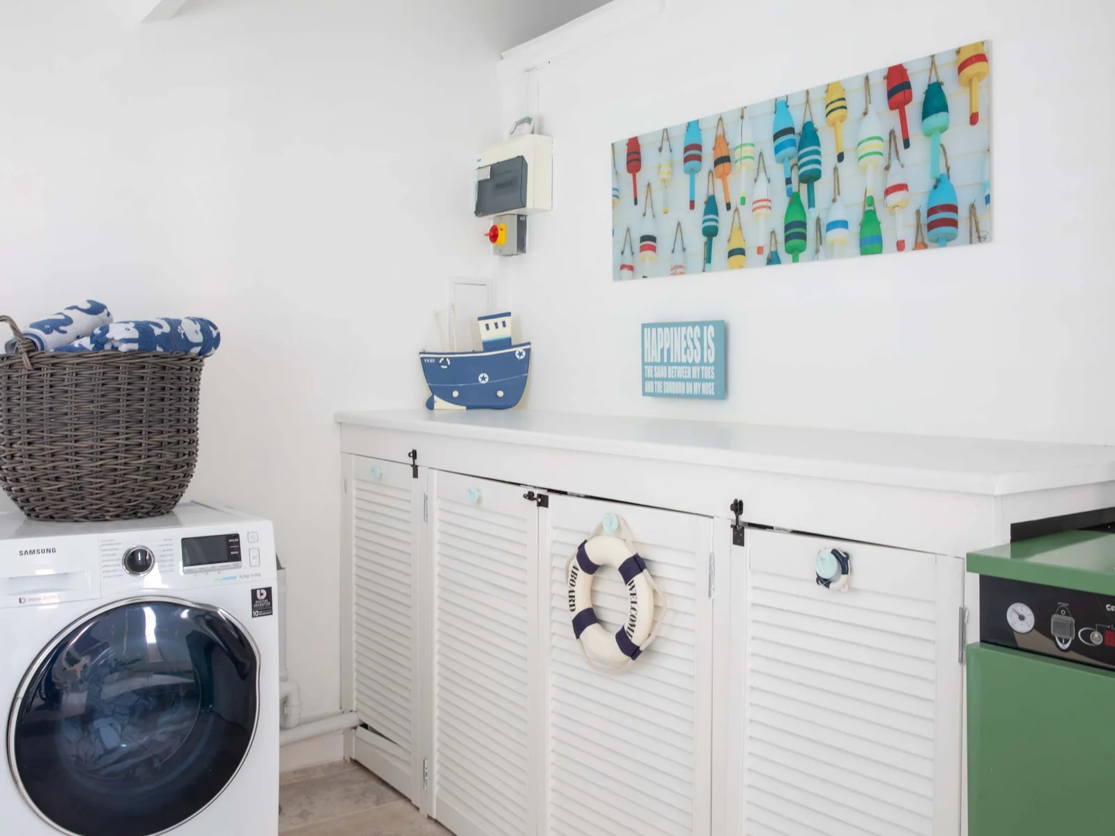 The Utility Room with Washing Machine