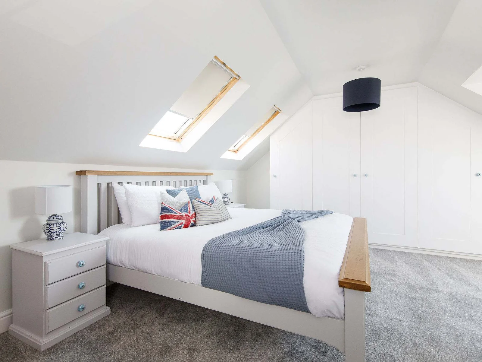 Head upstairs to find two impressive super king bedrooms, both with en-suites.