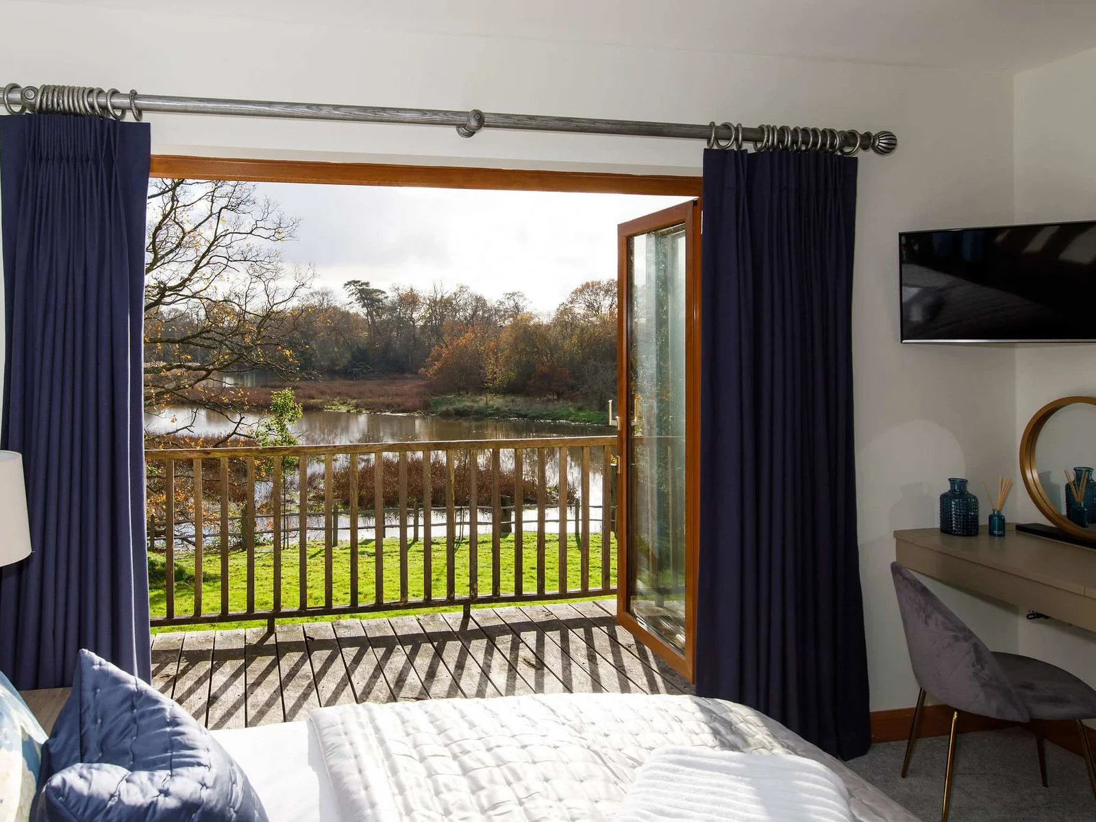 The home boasts six tastefully designed bedrooms, each offering its own serene escape.