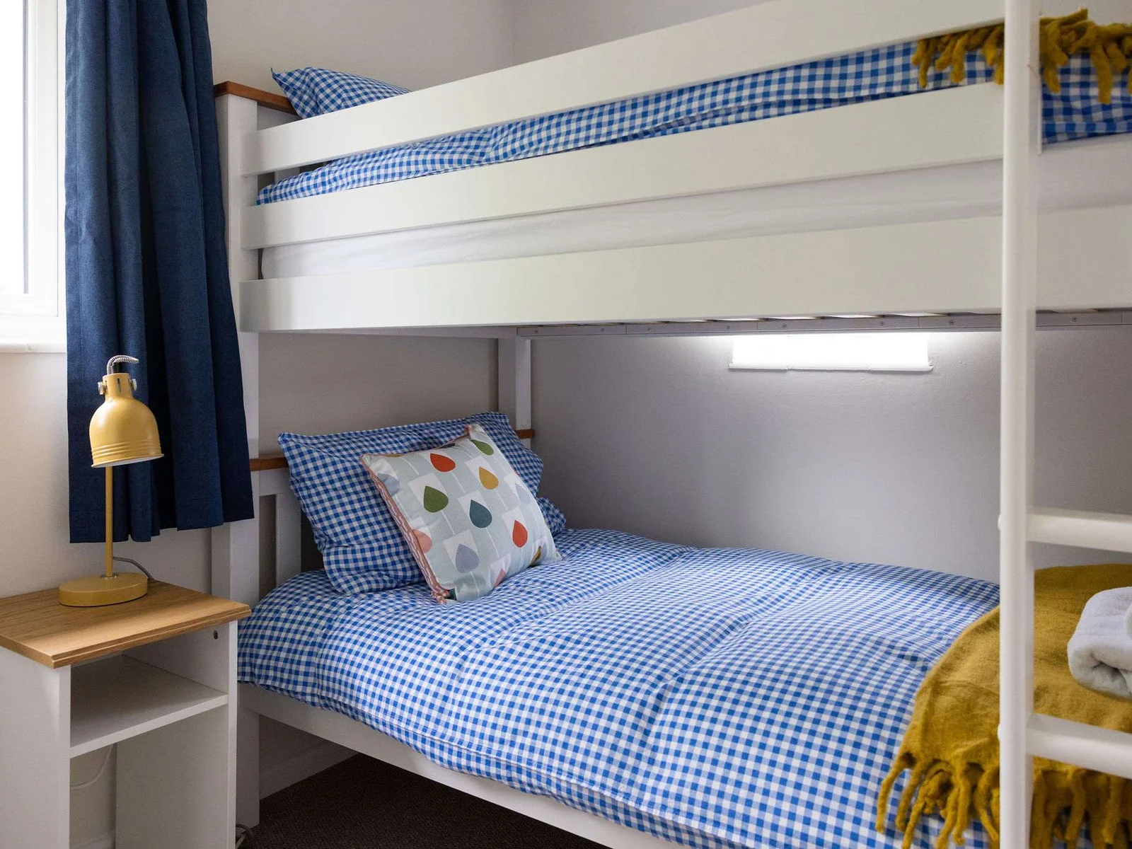 One of three bedrooms to choose from.