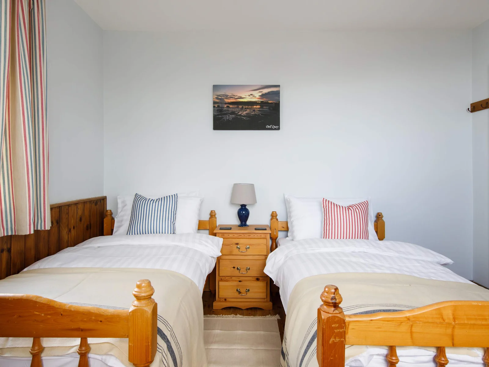 Recharge your energy levels at the lovely twin room on the ground floor