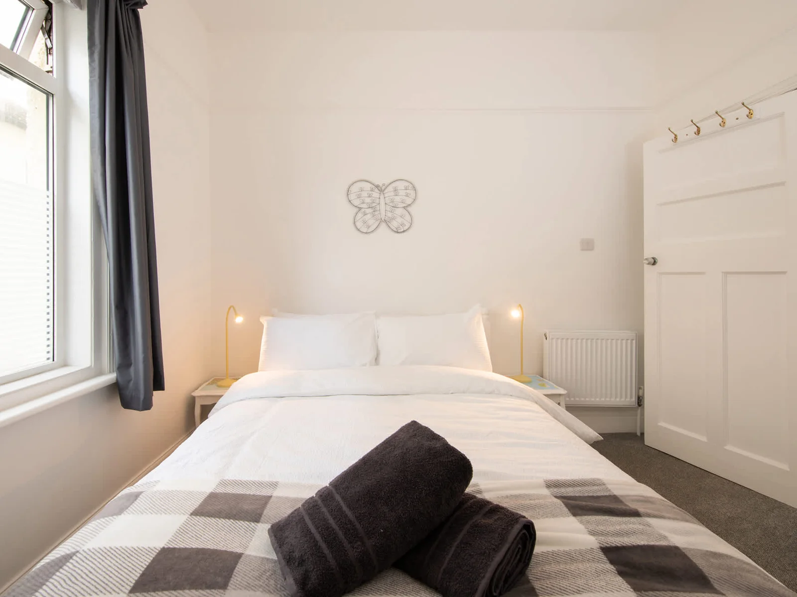 Each bed is topped with quality bedding and linen along with soft fluffy towels