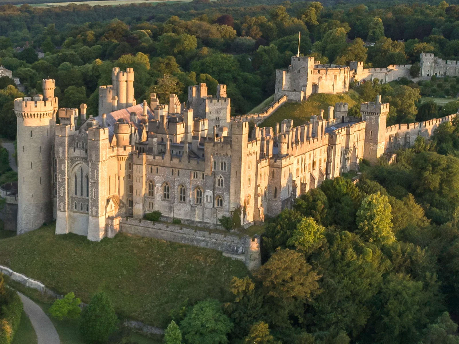 Explore magnificent historic Arundel castle, gardens and grounds