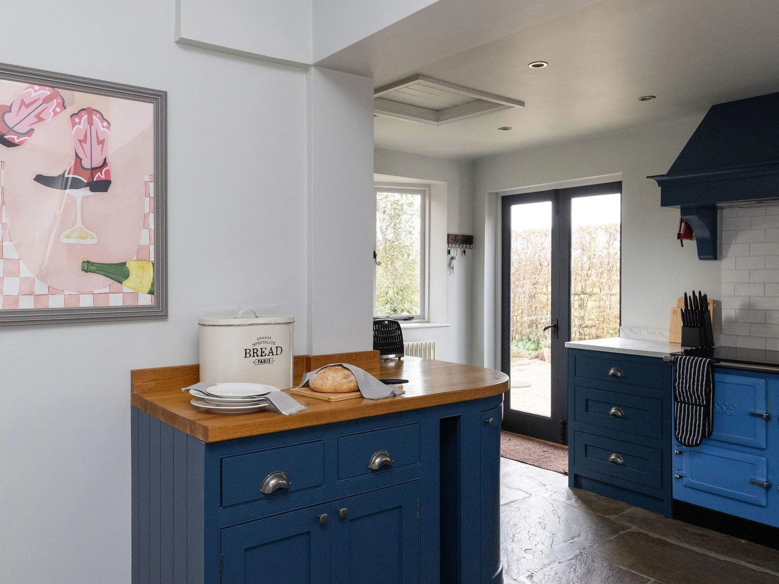 Thoughtfully designed kitchen with warm and welcoming touches.