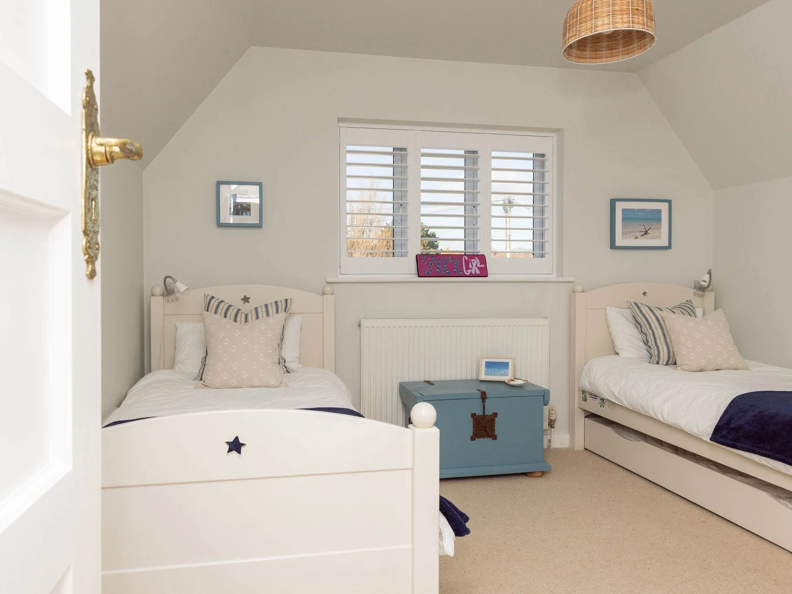 Another twin bedroom perfect for sharing.