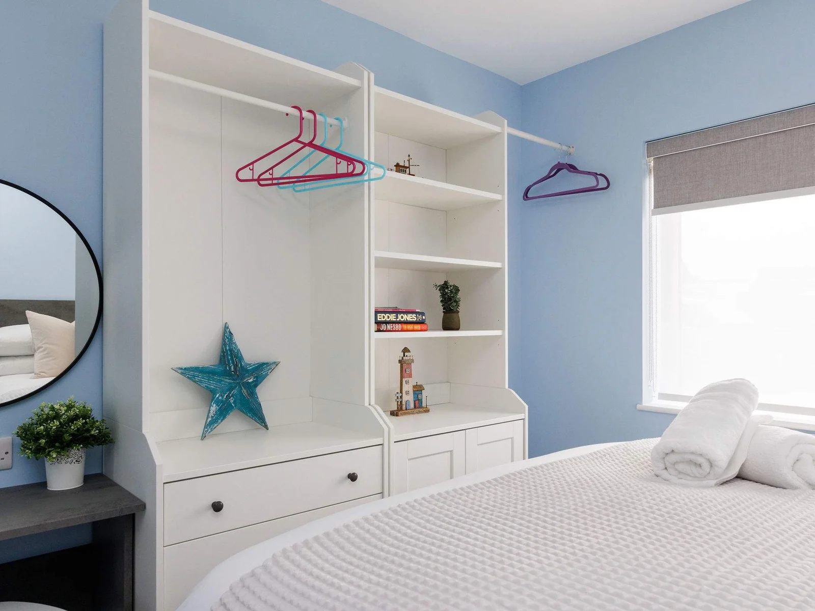Unpack and make yourself at home.