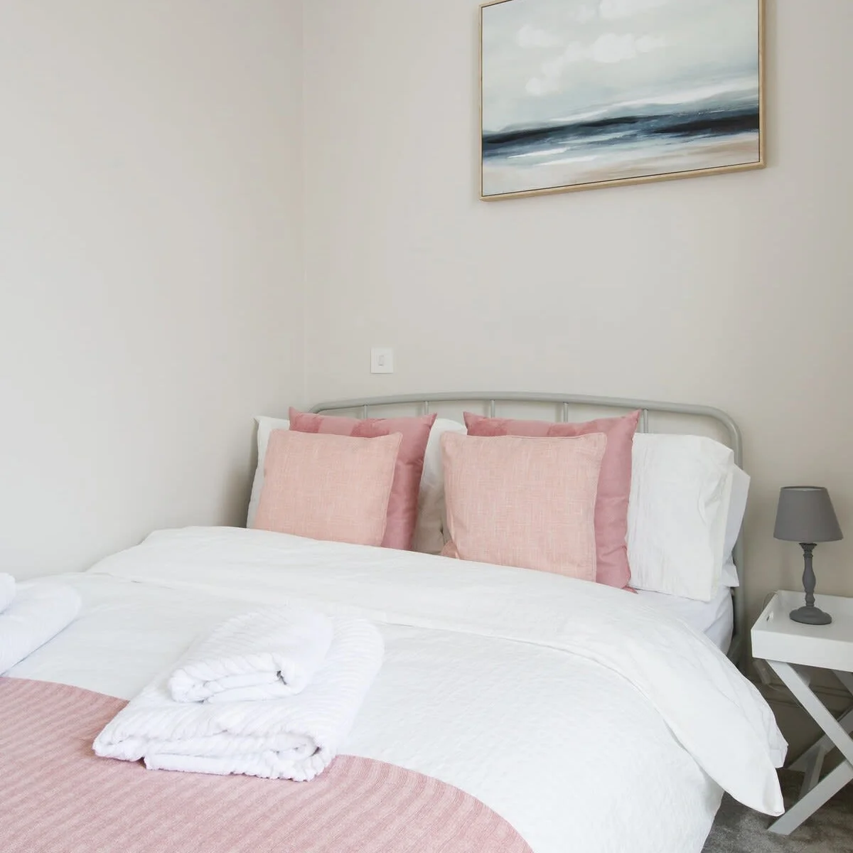 All the beds are beautifully presented