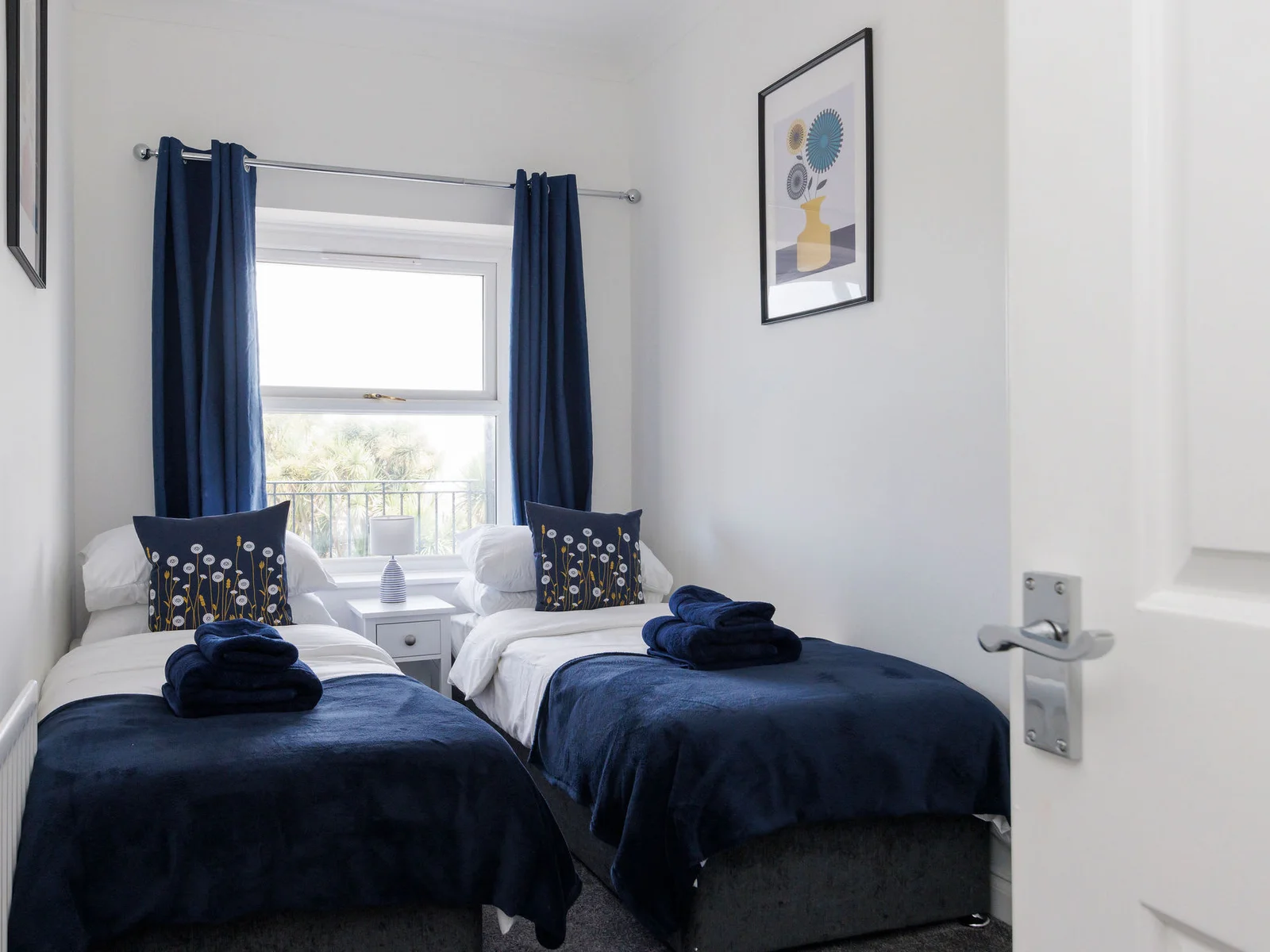 The second room is a twin, perfect for siblings or friends to share.