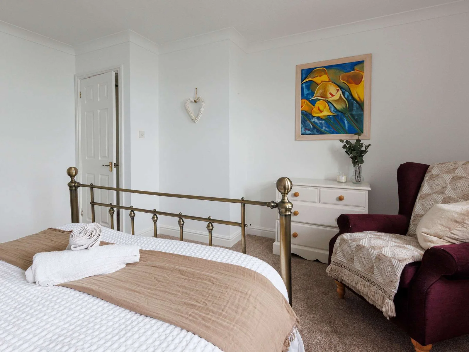 Charming and homely touches are found throughout the house.