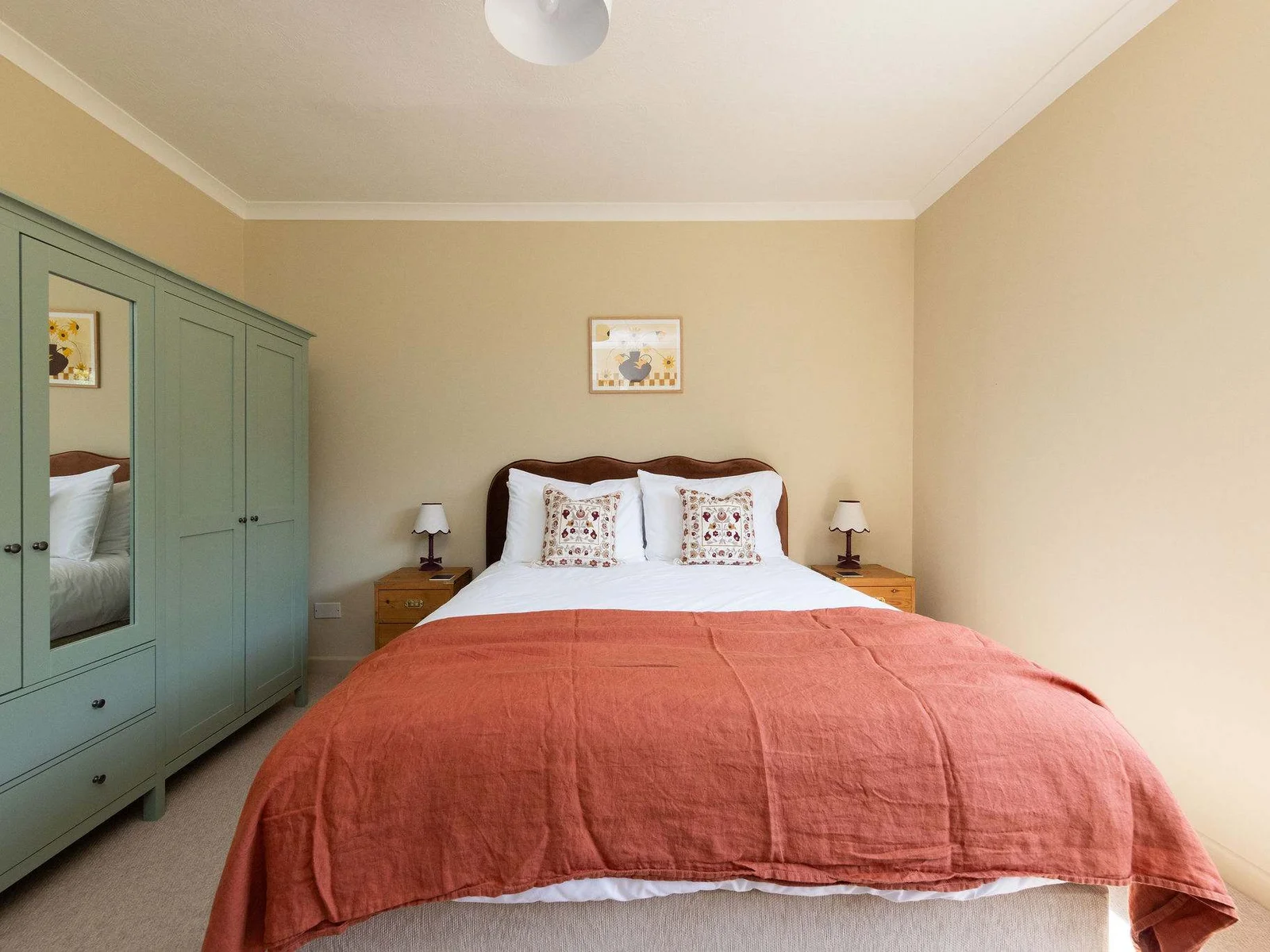 All bedrooms have throws and cushions creating a true home from home.
