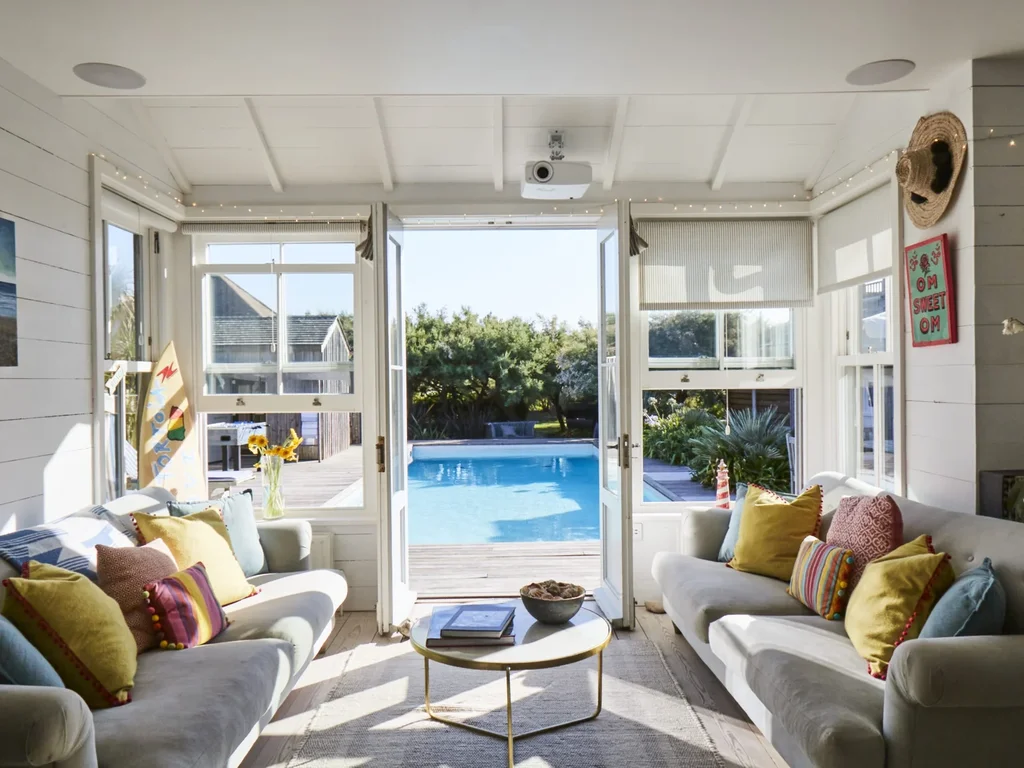 Beachfront House w Pool & Steam
