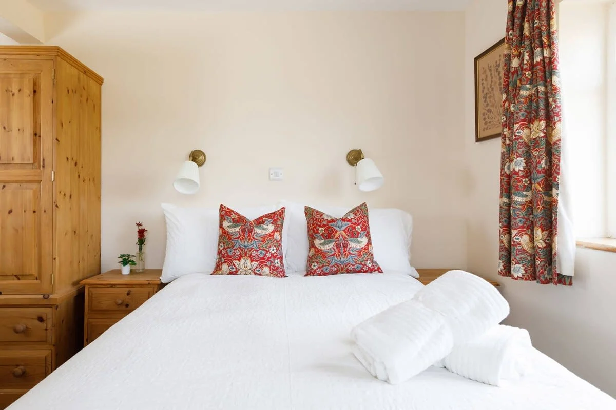 There is a total of three rooms in the chalet.