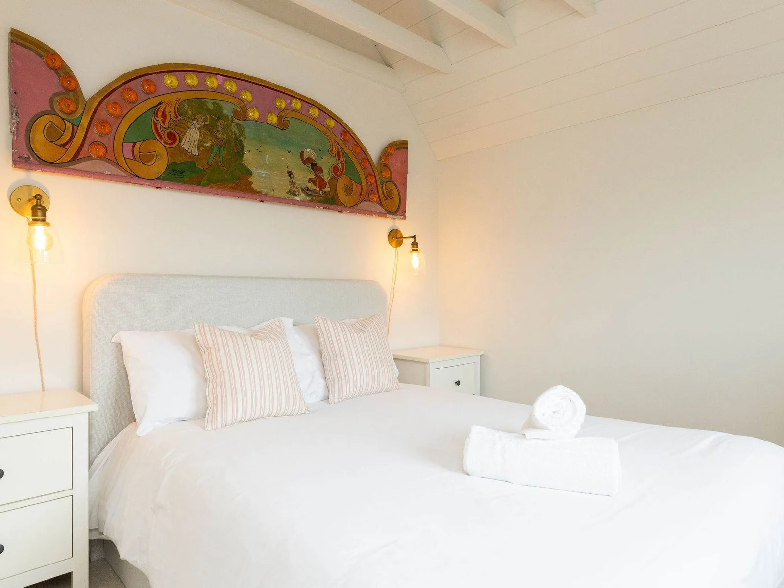 A beautifully appointed double bedroom