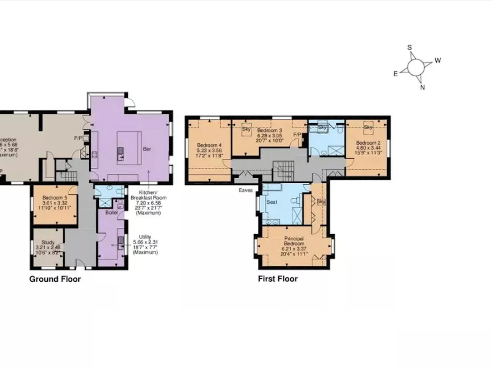 Choose your bedroom early!