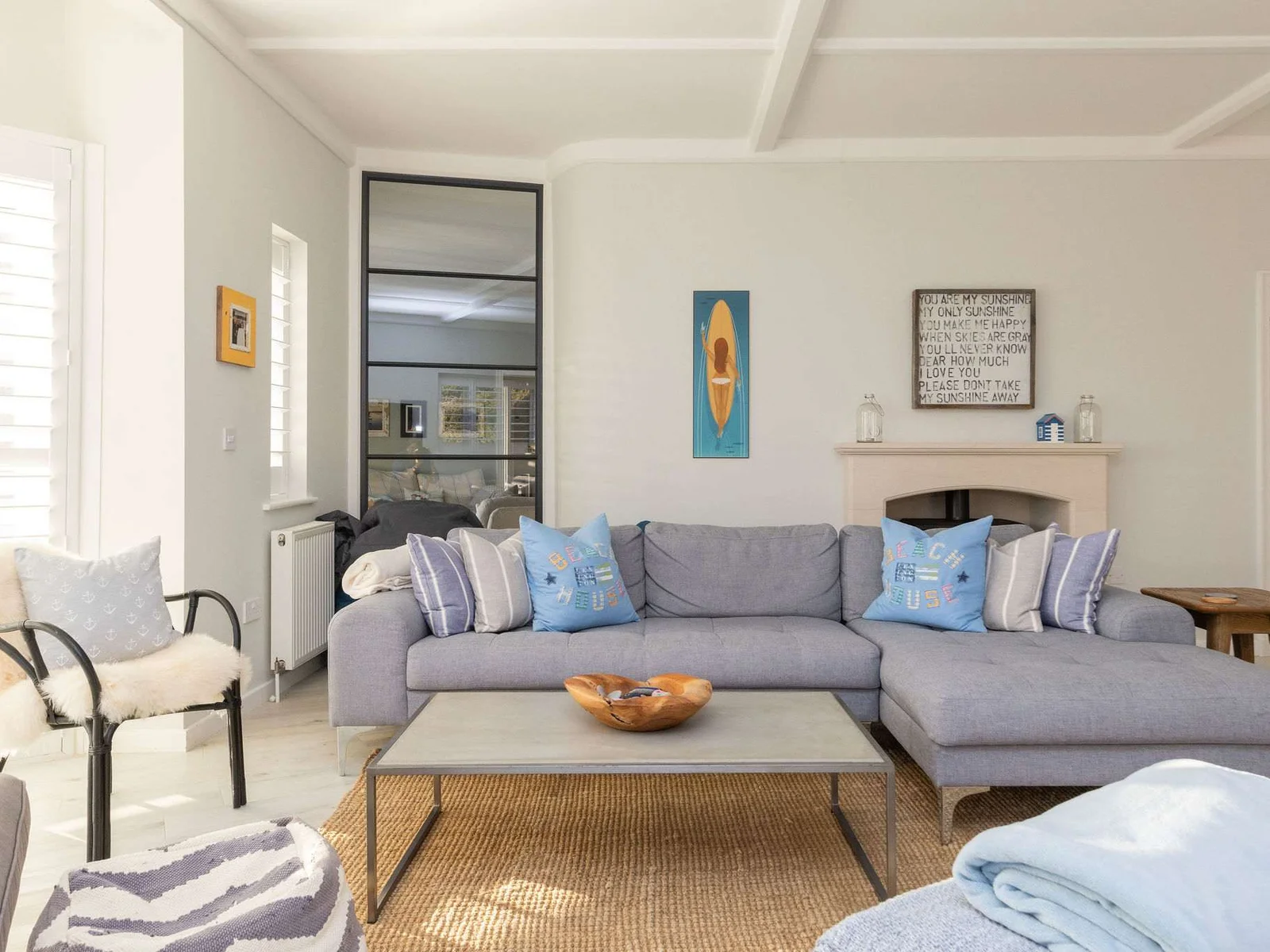Relaxing and comfortable seating area