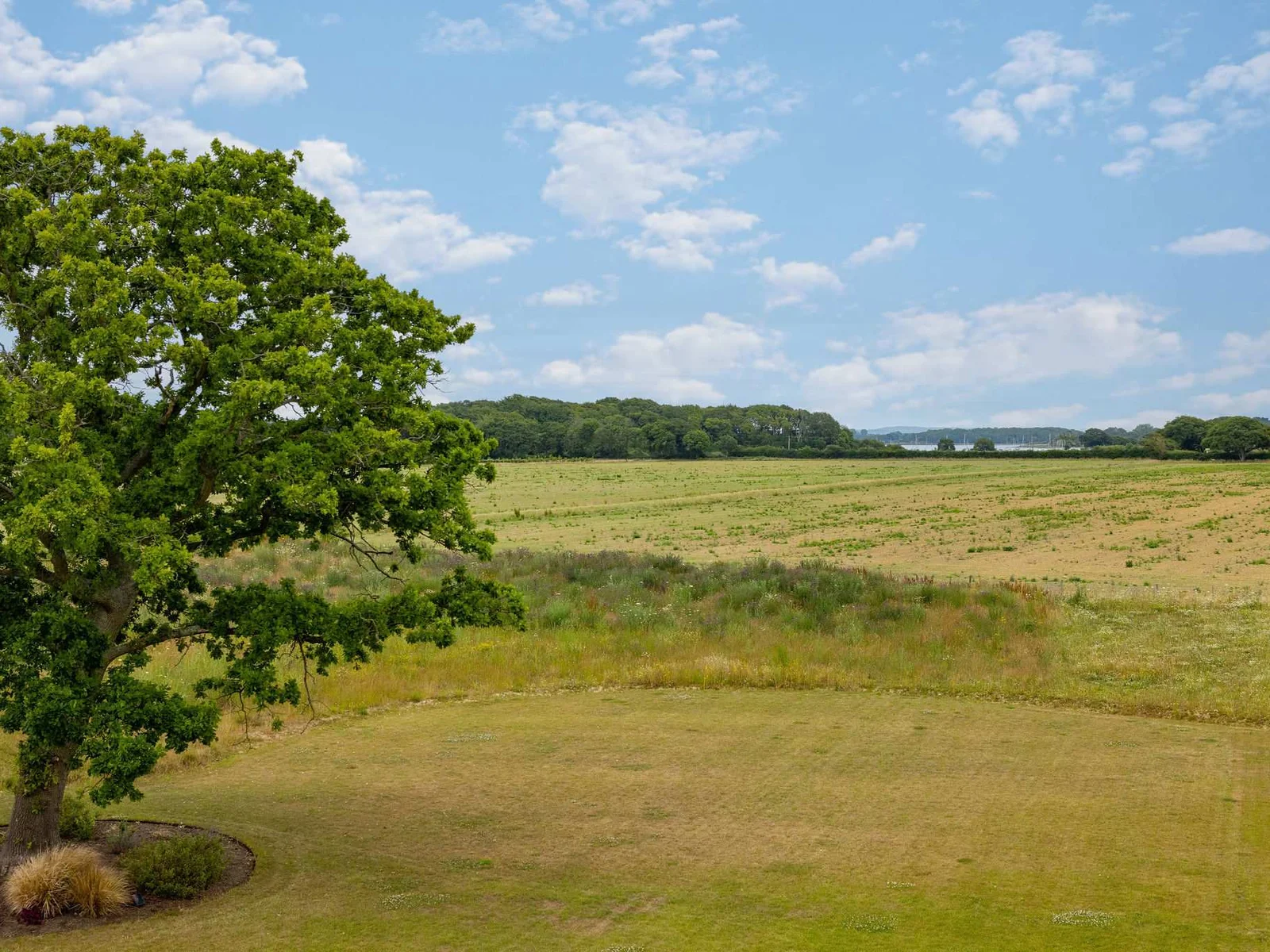 Peaceful views towards Chichester Harbour from bedroom 6