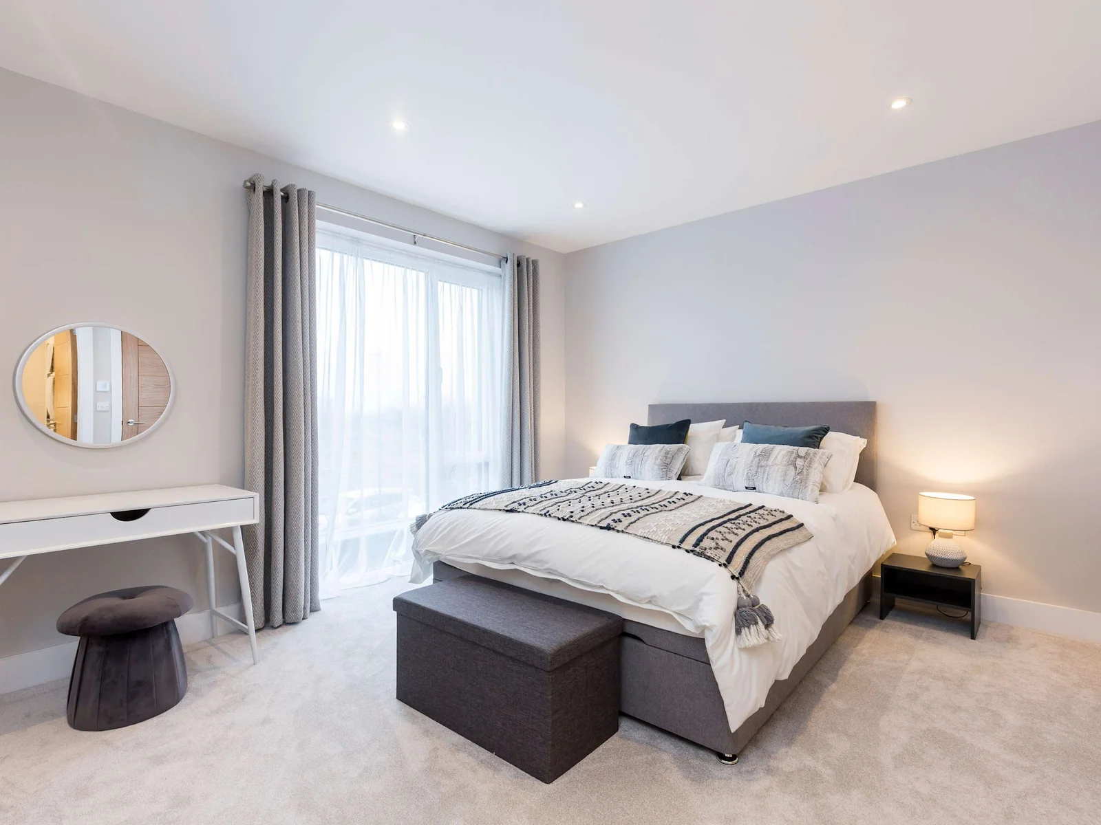 Big king bed. Big window. What more could you ask for!
