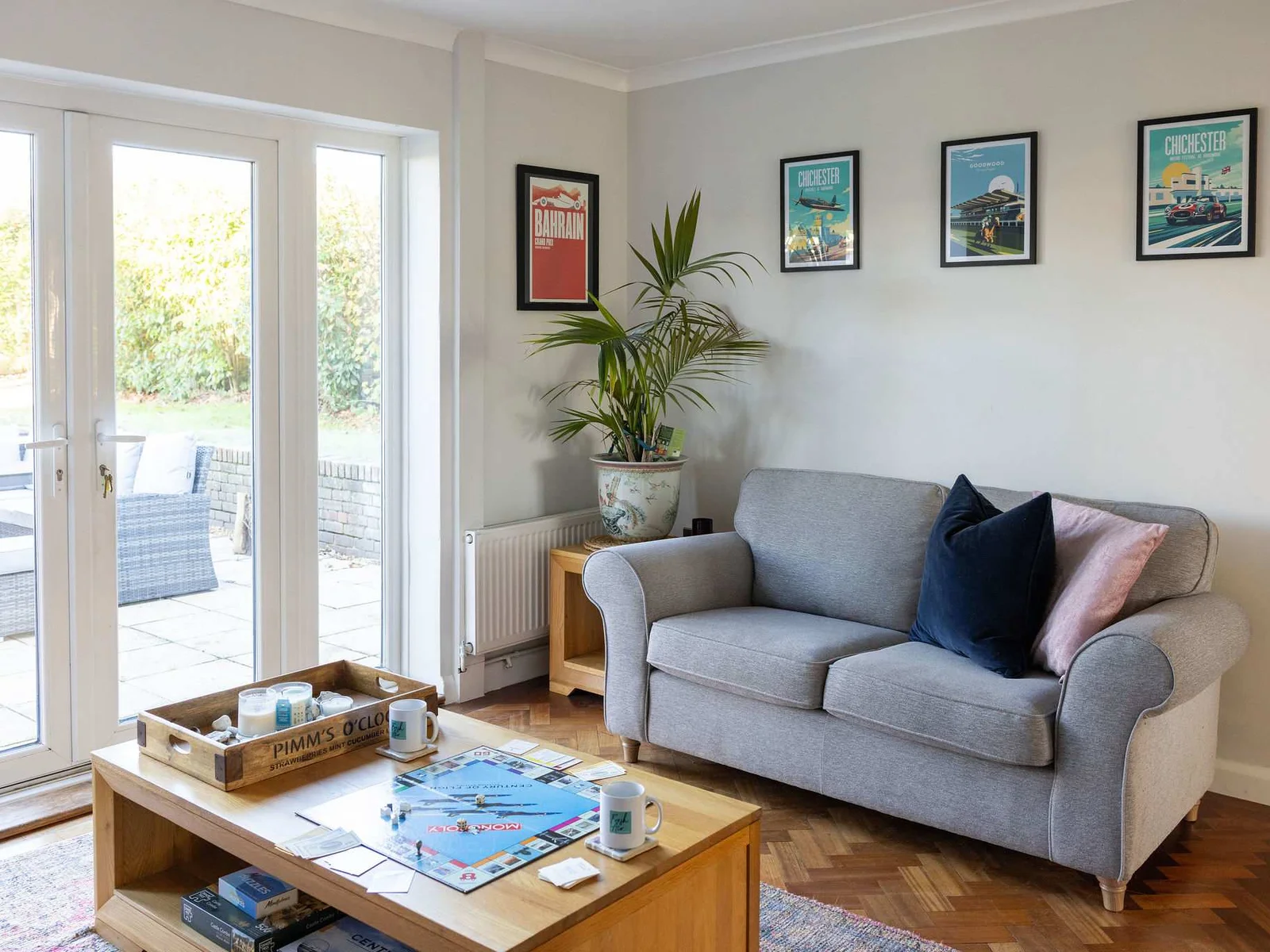 If you like to play board games...then this home is perfect for you.