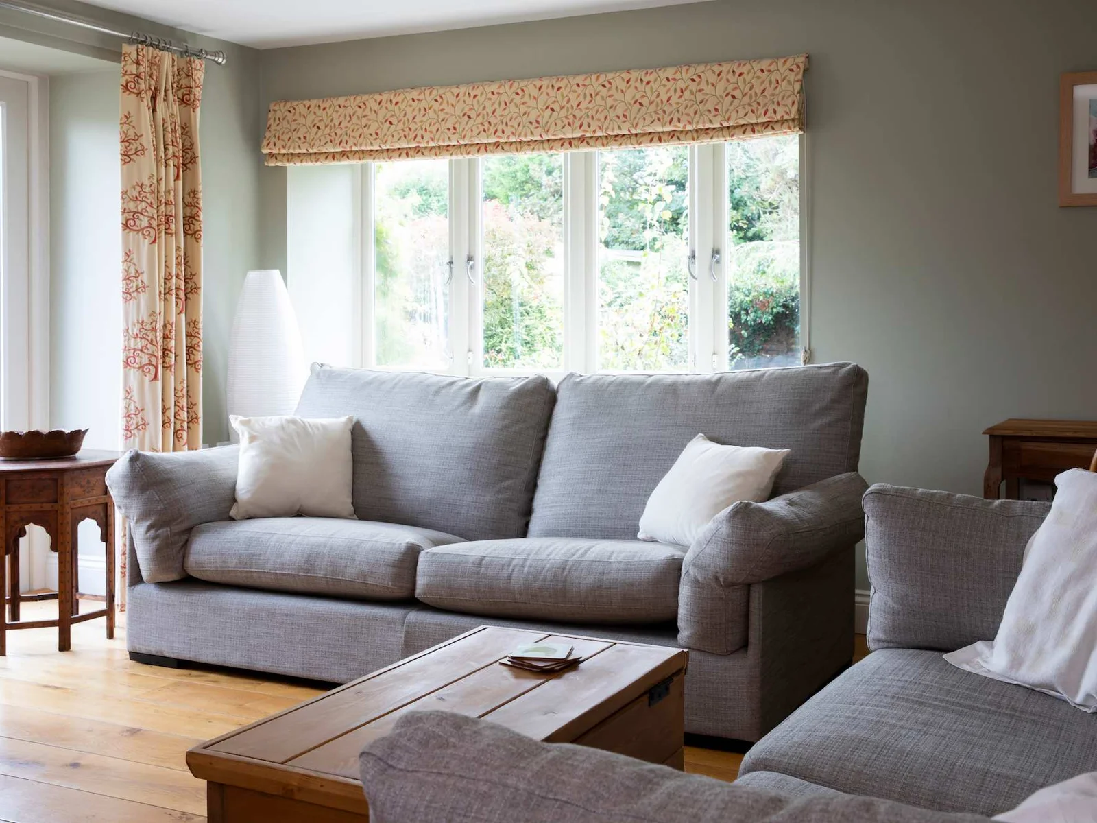 The lounge is a really bright and spacious area and the settees are really comfy!